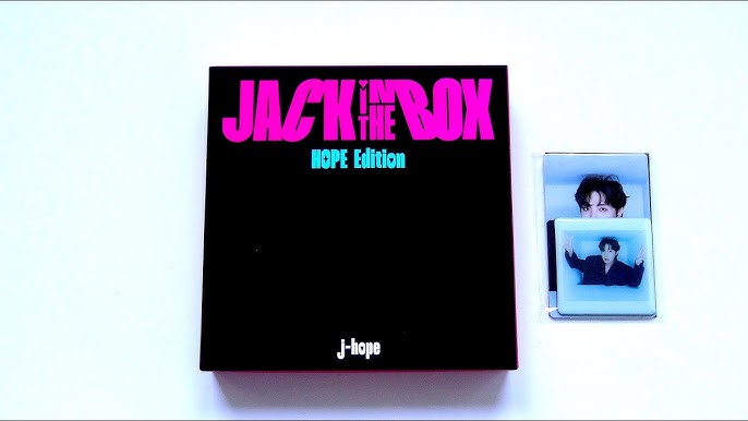 Tradução do unboxing de Tae do álbum Jack in the box Hope edition