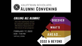 Kauffman Scholars, Inc. Alumni Convening 2022 screenshot 5