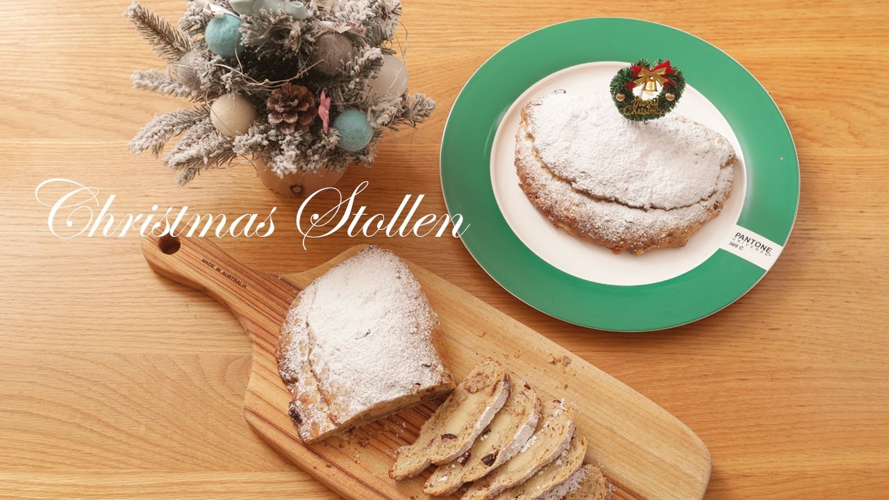 Making Stollen for Christmas ( German Christmas Bread Recipe ) - Matured for 4 weeks!