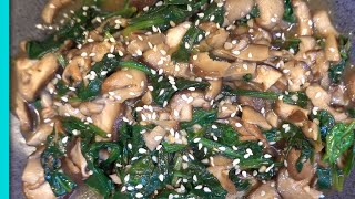 Spinach and Shiitake Mushroom Stir Fry by Eat with Hank 345 views 3 months ago 3 minutes, 32 seconds