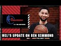 NBA Countdown reacts to BIG NEWS surrounding Ben Simmons’ status 👀