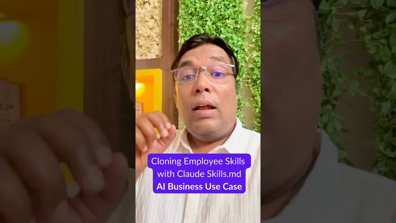 Cloning Employee Skills with Claude Skills - AI Business Use Case