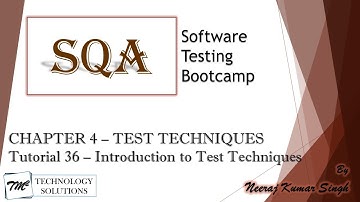 Software Testing Bootcamp | Intro to Test Techniques | QA Techniques | Software Testing Tutorials