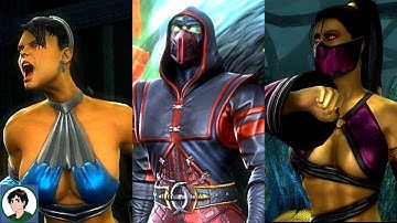 Mortal Kombat Komplete Edition - Characters Intros Swap Compilation Part 6