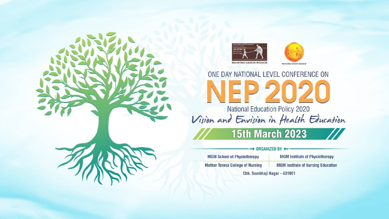 ONE DAY National Level Conference On NEP 2020 | MGM University - YouTube