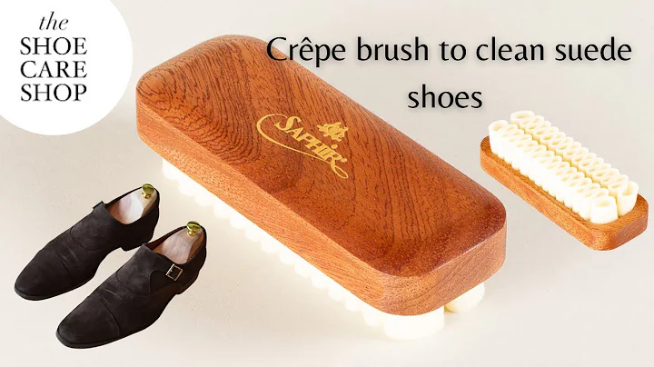 How to clean your suede shoes - with Saphir Médaille d'Or