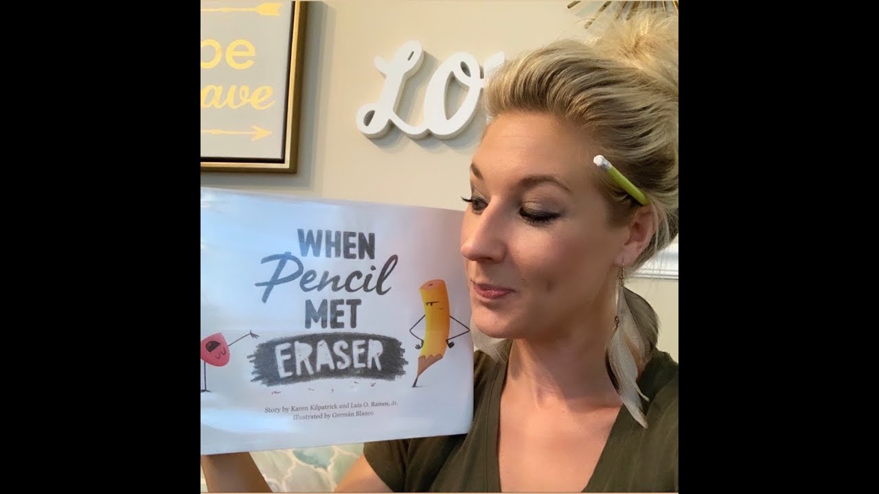 When Pencil Met Eraser Read Aloud Books with Miss B Storytime Kid