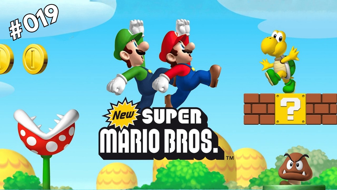 New Super Mario Bros. (DS) #019 - Das Finale von Welt 7! ☁