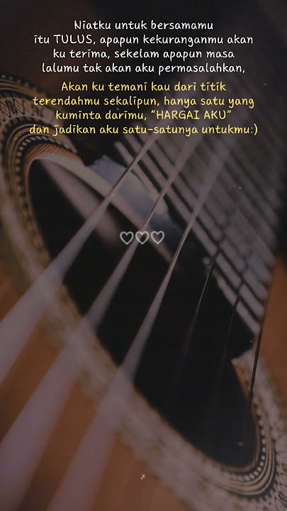 Cinta yang tulus @ariyantotoghe9901