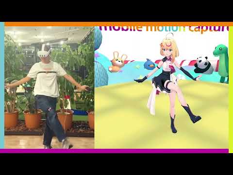 【#mocopi】PC VR(SlimeVR) mode preview