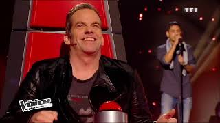 بداية يونس مول الشاطو و رفيقه أيمن السرحاني the voice 2014