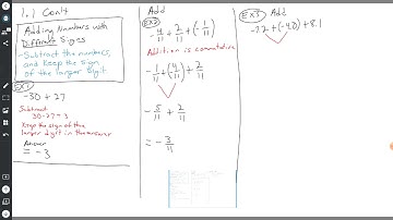 Part 1.1 B – Adding Real Numbers