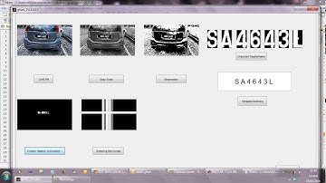 Automatic License Plate Recognition System - Matlab (Image Processing Algorithm)