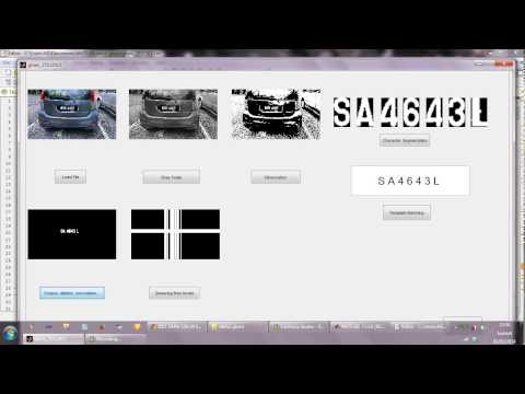 Automatic License Plate Recognition System – Matlab (Image Processing Algorithm)