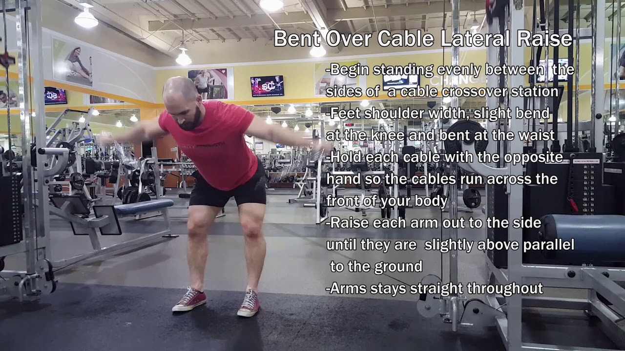 Bent Over Cable Lateral Raise