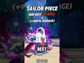New Best DPS Build + (+950% Damage) | Sailor Piece #sailorpiece #roblox #captinttb