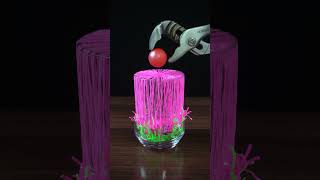 1000C Red Hot Ball Vs Rubber Bands