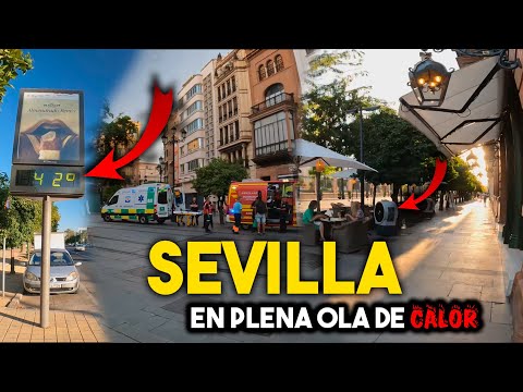 SE QUEMA!! Sevilla 45 Grados en Plena OLA de CALOR | Sus Monumentos mas Emblemáticos #1