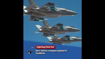 F-35A Weapons Payload Lightning Flash Fact
