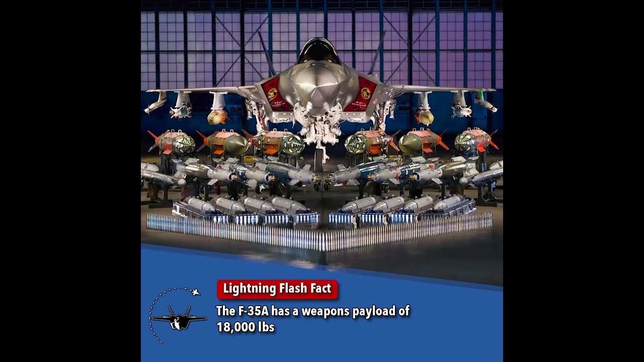 F-35A Weapons Payload Lightning Flash Fact