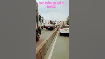Tình hình giao thông trên quốc lộ 1A khu vực Ngã tư An Sương ngã tư Bà Điểm.