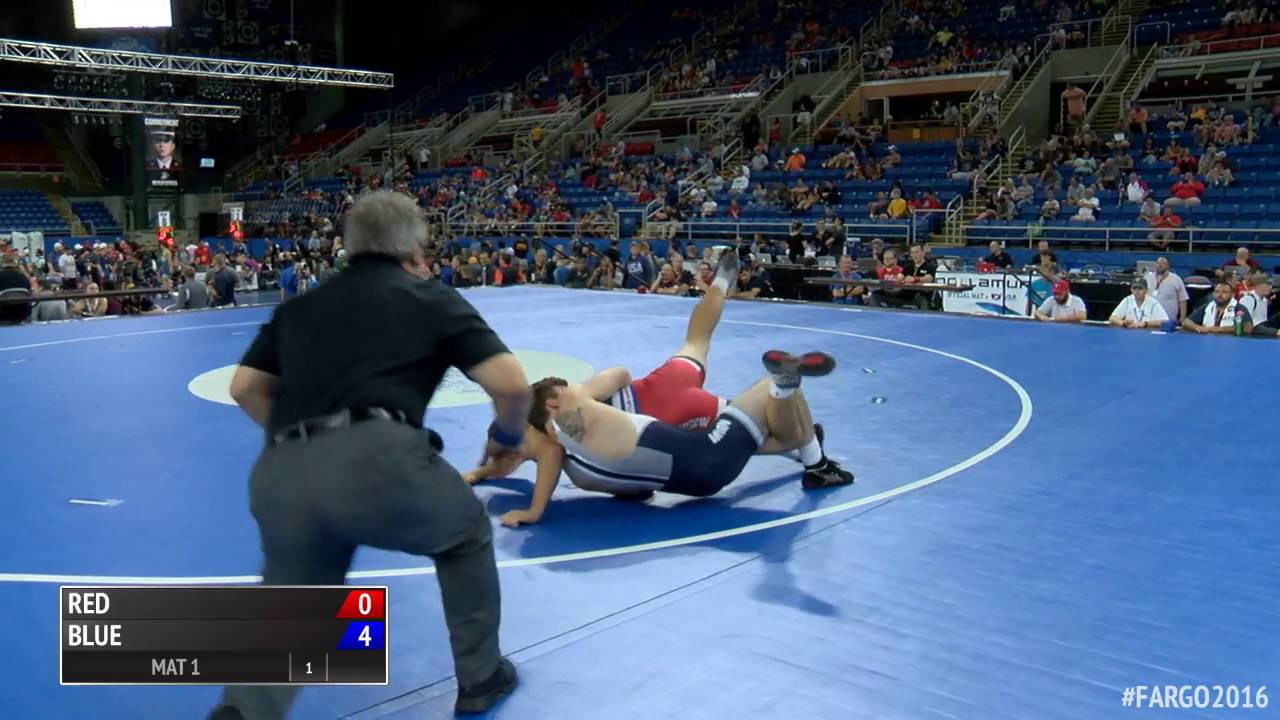 195 q, John Borst, VA vs Colton Wolfe, NE - YouTube