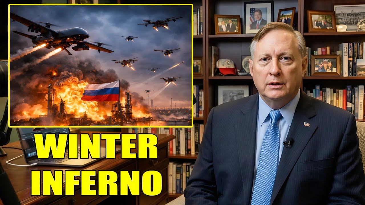 Drones Over Russia: Fuel Depots Burn as War Escalates | Col. Douglas Macgregor