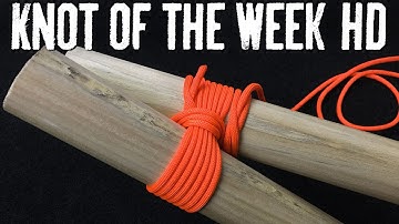 Join Two Spars Together Using the Shear Lashing - ITS Knot of the Week HD