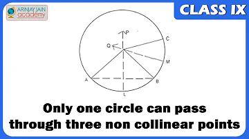 How many lines pass through three collinear points?