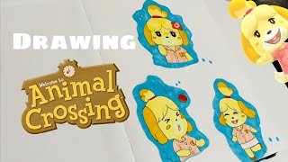 Drawing Isabelle from Animal Crossing | Ohuhu Markers🍃 by MysticArtXD 103 views 7 days ago 9 minutes, 10 seconds