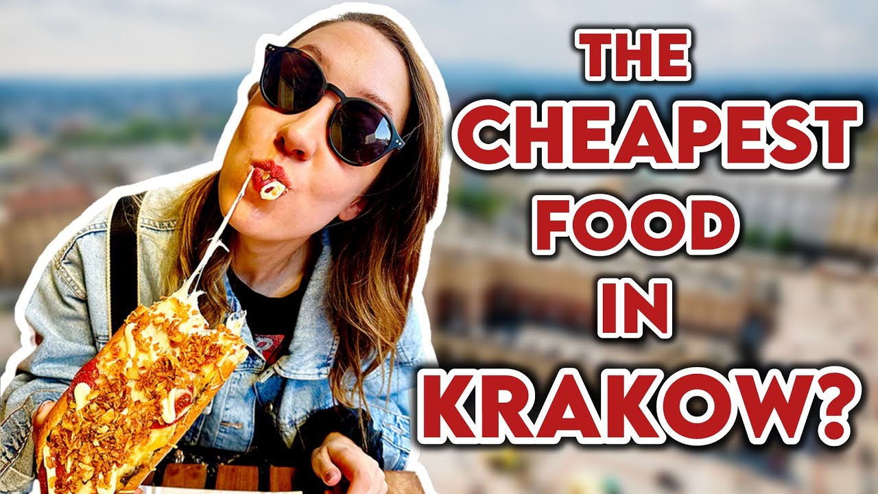 Trying INSANE Polish Street Food in Krakow 🇵🇱 (We Were NOT Ready)