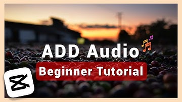 How to Add Audio to Video | CapCut Android and iPhone Tutorial