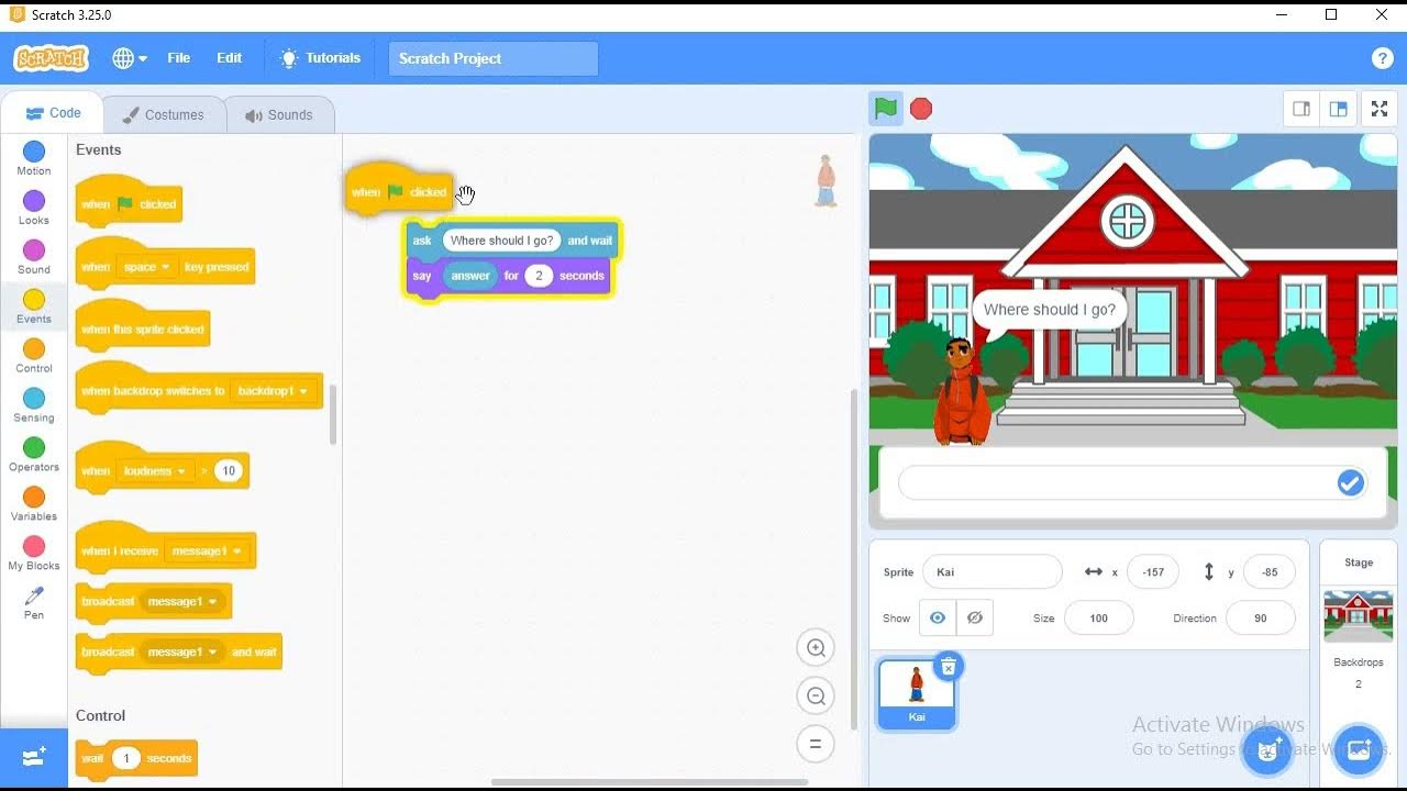 SCRATCH PROGRAMMING SENSING BLOCK LATEST COMPUTER VIDEOS LATEST IT VIDEOS 2022 YouTube