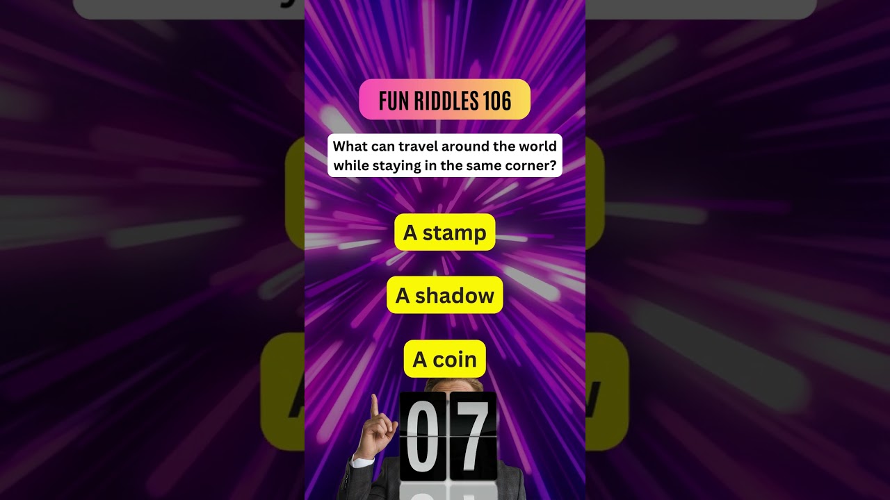 Fun Riddles 106: Give This One a Go! 