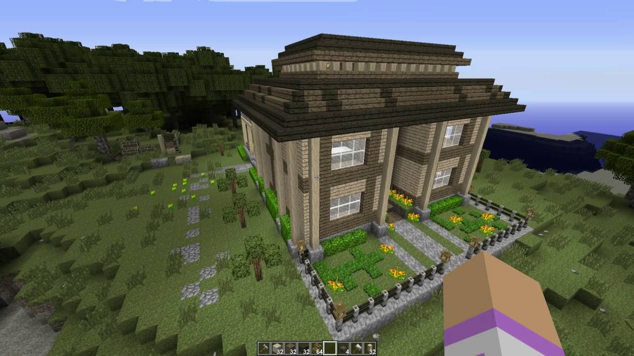 №1 "Усадьба" (фундамент, стены, крыша, внешнее оформление стамеской).