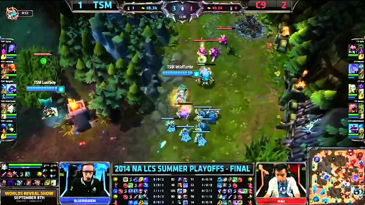 Cloud 9 vs TSM Game 4   Finals NA LCS Summer 2014 Playoffs   C9 vs TSM G4 PAX S4 Worlds Regionals