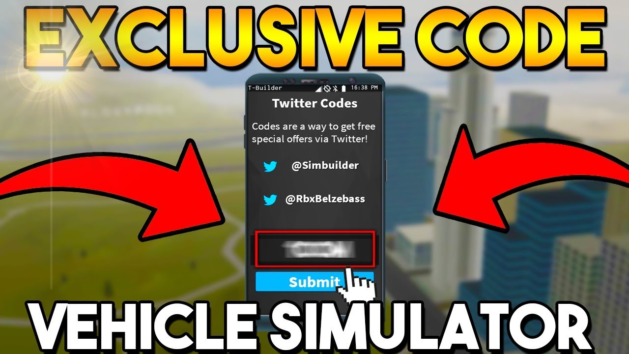 new-exclusive-code-vehicle-simulator-roblox-youtube