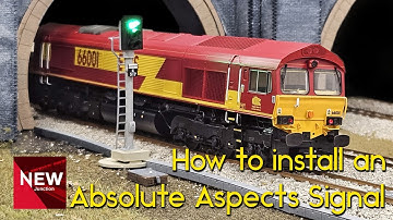 New Junction Model Railway - How to install an Absolute Aspects Signal for DCC | Beginners Guide
