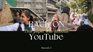 Back On YouTube | Medical College Vlog | Jinnah Sindh Medical University | VLOG 3