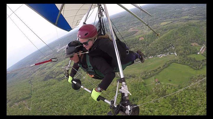 Victoria Blevins Tandem Hang Gliding at Lookout Mo...