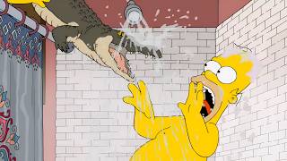 Homero es atacado por un cocodrilo LOS SIMPSONS CAPITULOS COMPLETOS