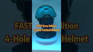 FAST Navy 4-Hole Tactical Helmet ⚓ Lightweight &amp; breathable.Modular design,