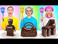 Eu vs Minha Vó No Desafio De Culinária | Truques Simples De Cozinha Bubba DO Challenge