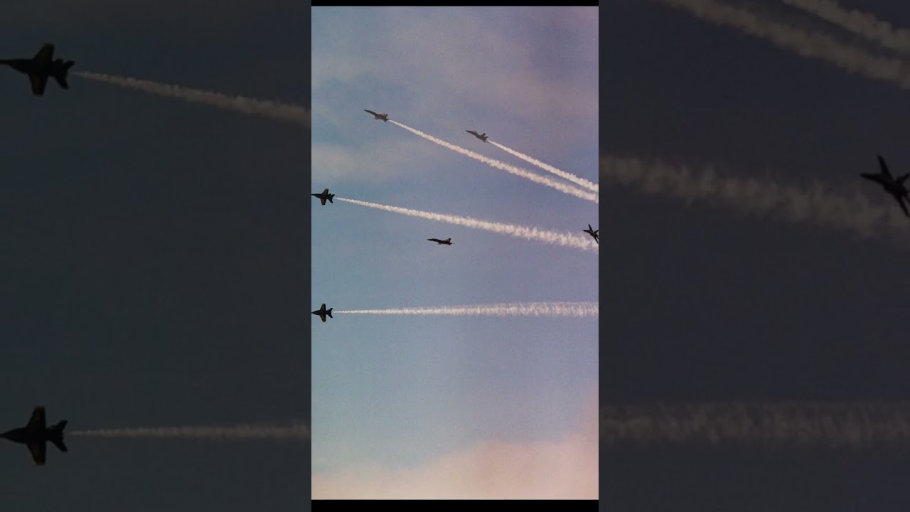 Blue Angels, 2022 San Francisco Fleet Week, Canon EOS Rebel G, Kodak Color 200