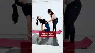 Ustrasana Adjustment
