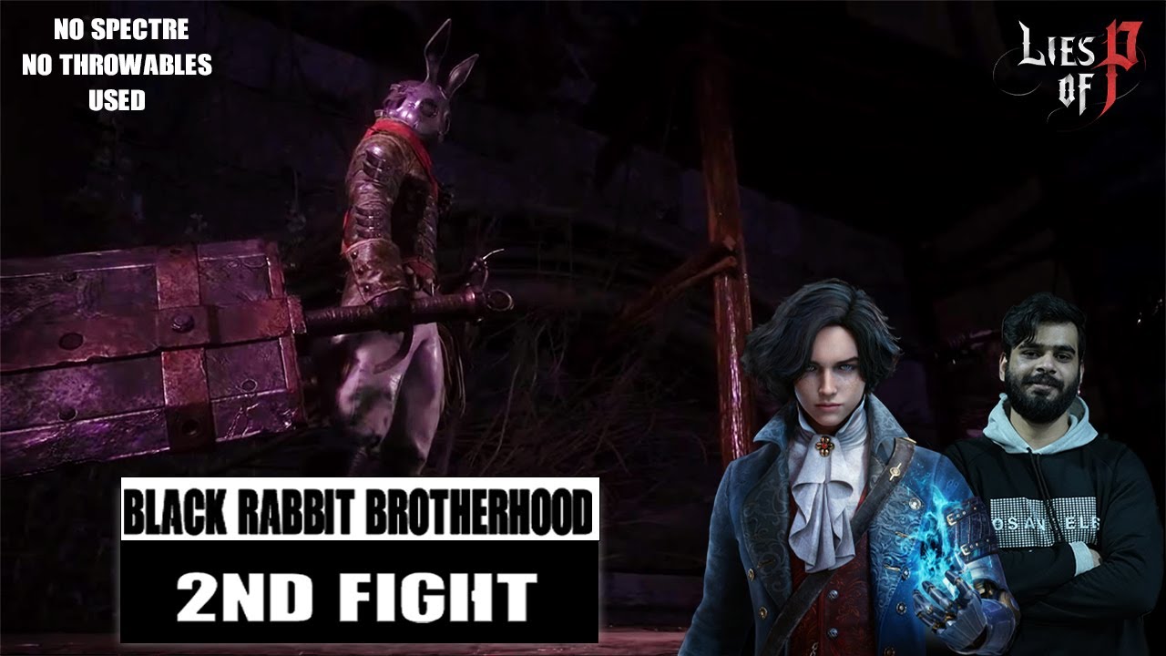 Black Rabbit Brotherhood 2nd Boss Fight -No Spectre & No Throwables ...