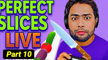 🍴 Perfect Slices Live | Pro Slicing Challenge 🔪 (Part 10)