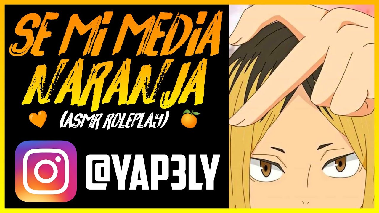 Se Mi Media Naranja 🧡 | ASMR | Roleplay Anime | Haikyuu | Kenma ASMR Español