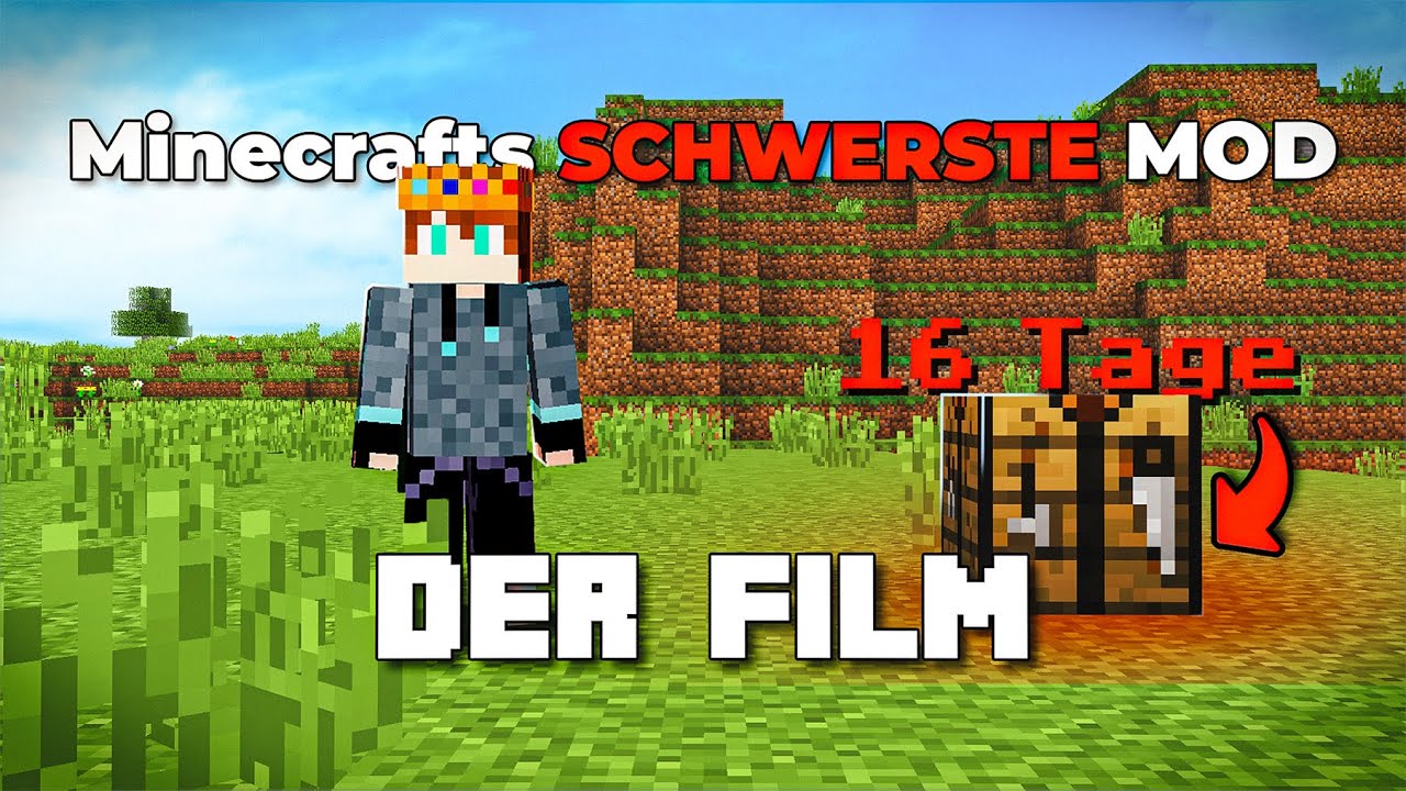 ÜBERLEBE Ich Minecrafts SCHWERSTE Mod?! [Der Film]