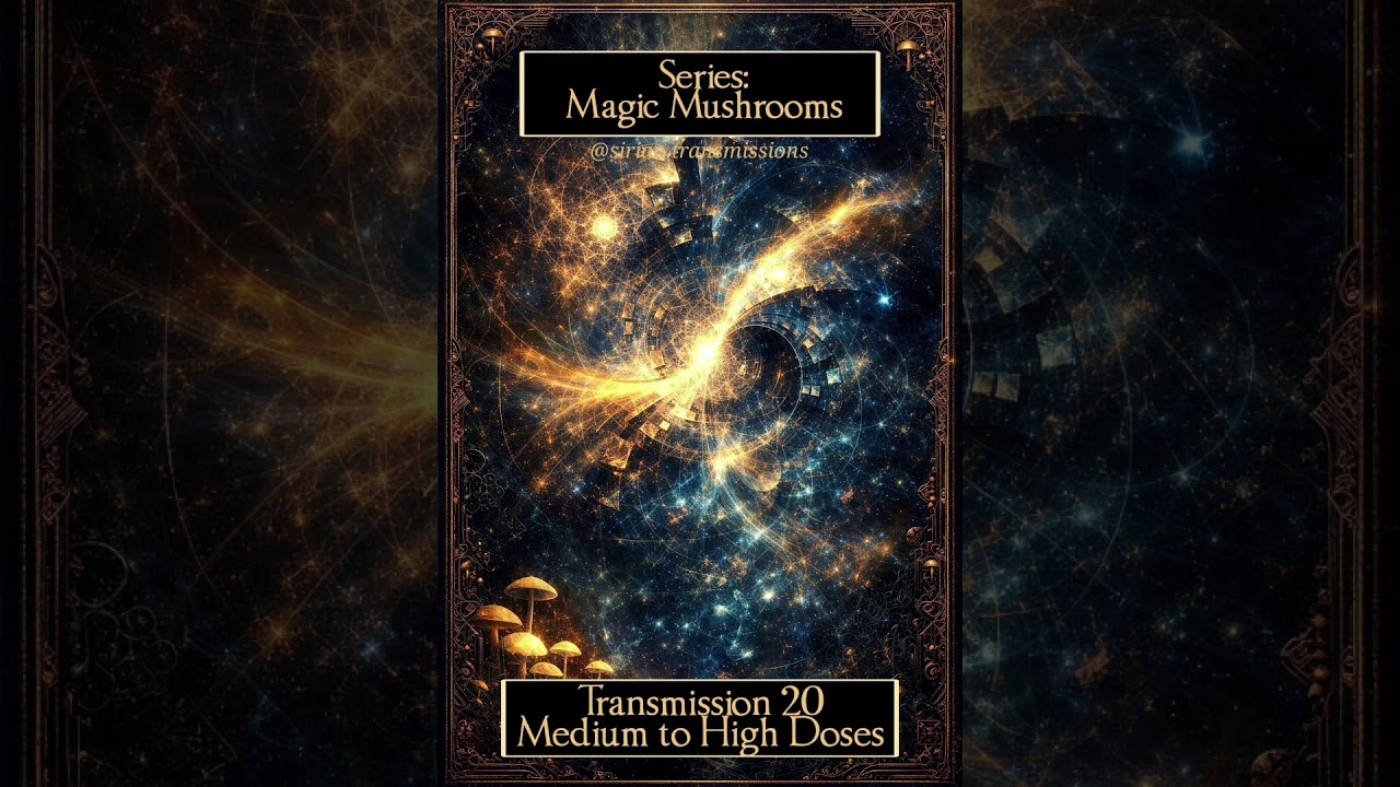 Series: Magic Mushrooms | Transmission 20 - Medium to High Doses - Sirian Channeled Transmission